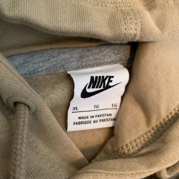 Nike Beige Pullover Hoodie - Picture 3 of 3